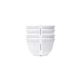 Terra White Dessert Bowls (Set Of 4)